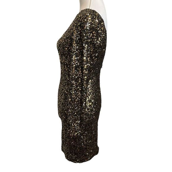 Dress the Population Lola Sequin Mini Dress Women’s Size Small Bodycon - Picture 7 of 12